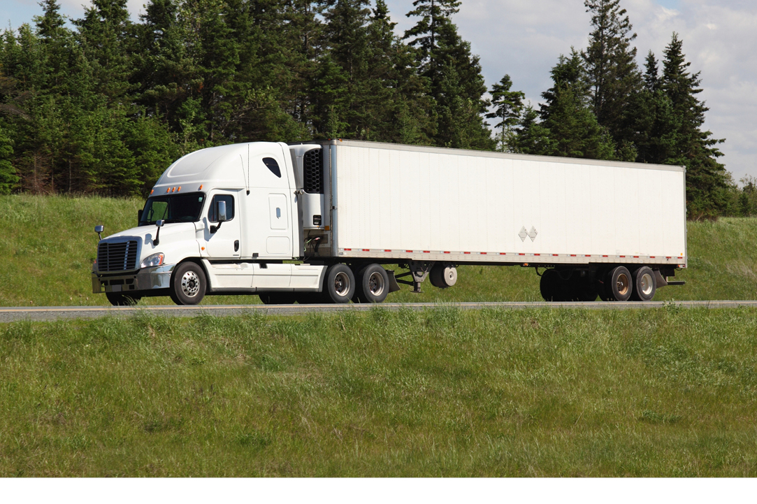 Buchanan Logistics moving freight in our dry van across America.